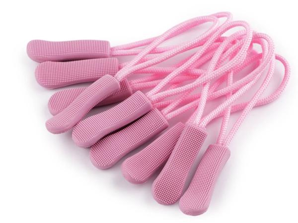 Zipper Schlaufe/ Reißverschlußanhänger Rosa